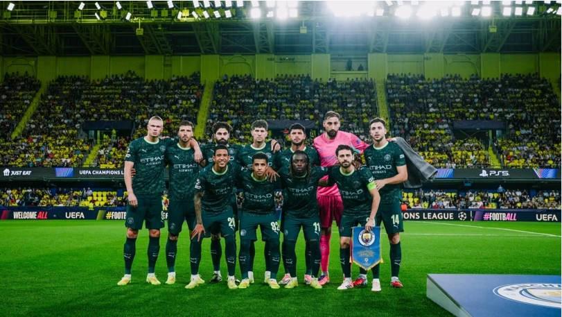 曼城官方：球队将在欧冠对阵皇马时穿EA FC联名球衣