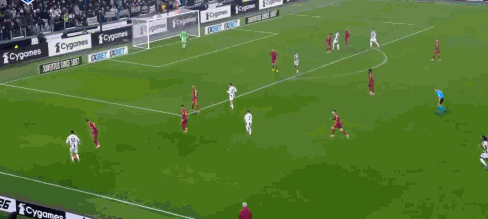 第44分钟，打破僵局，小孔塞桑低射破门，尤文1-0