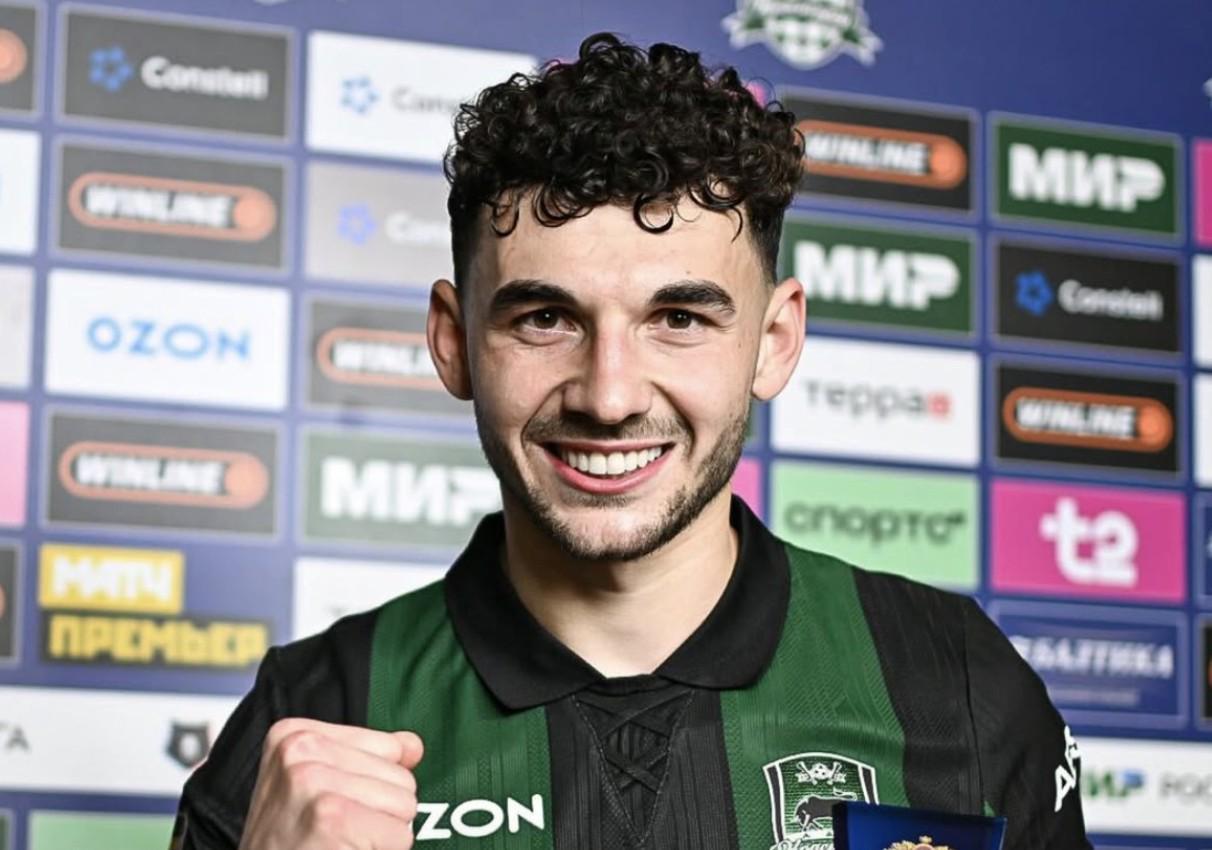  外媒：国米看上俄超克拉斯诺达尔的队长斯佩尔扬