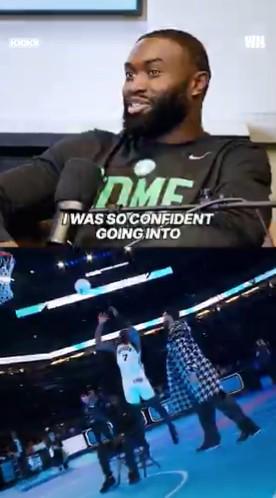 还能更尬？杰伦-布朗谈去年尴尬蒙眼扣篮：本来我想了一个特别的动作