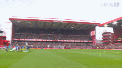 半场：曼城0-0诺丁汉森林，奥多伊造险，谢尔基倒地未理会