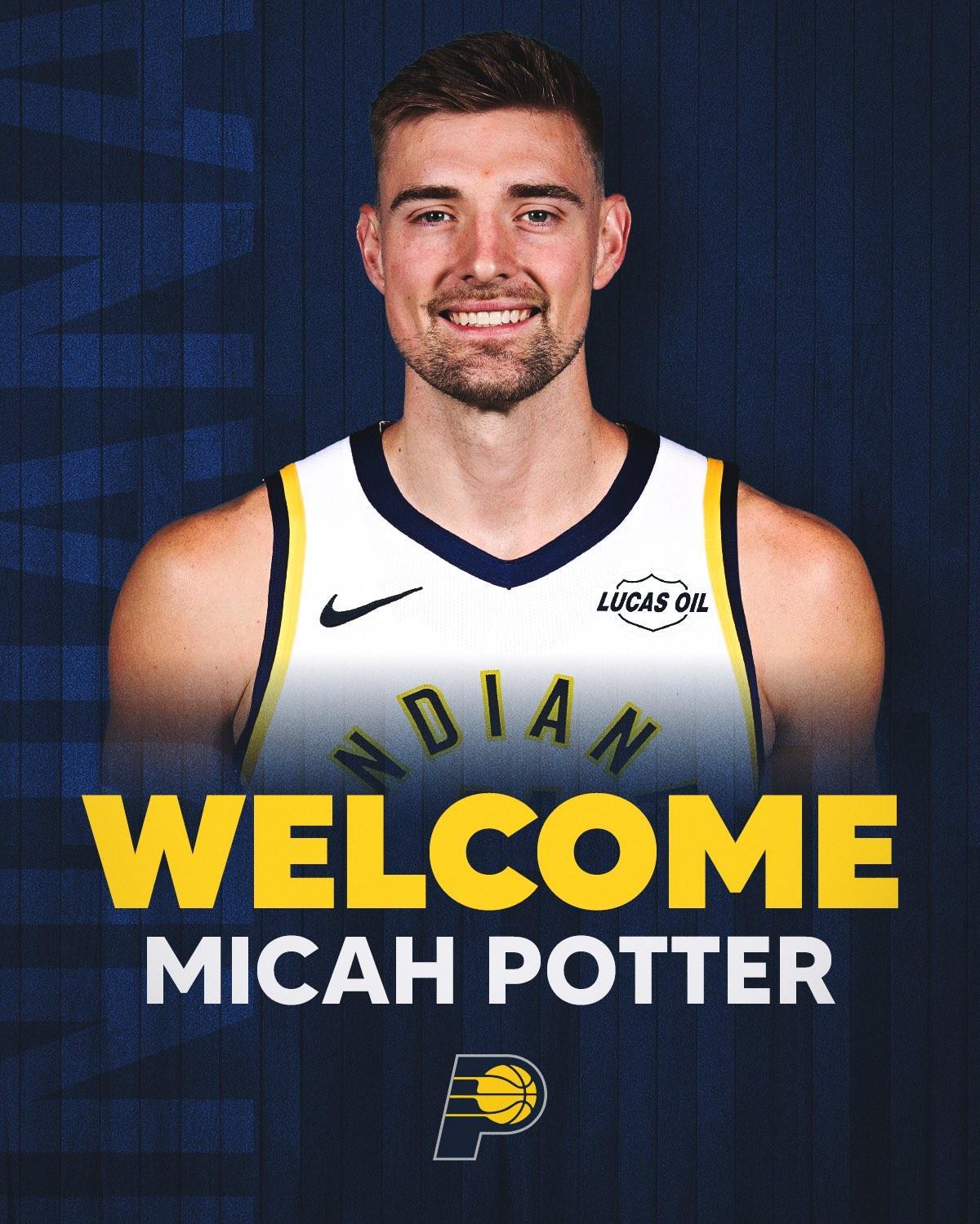 官方：步行者裁掉怀斯曼、马修斯，签下迈卡-波特