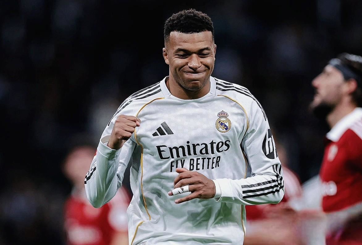 五大联赛25年射手榜：姆巴佩39球 凯恩31球 哈兰德27球