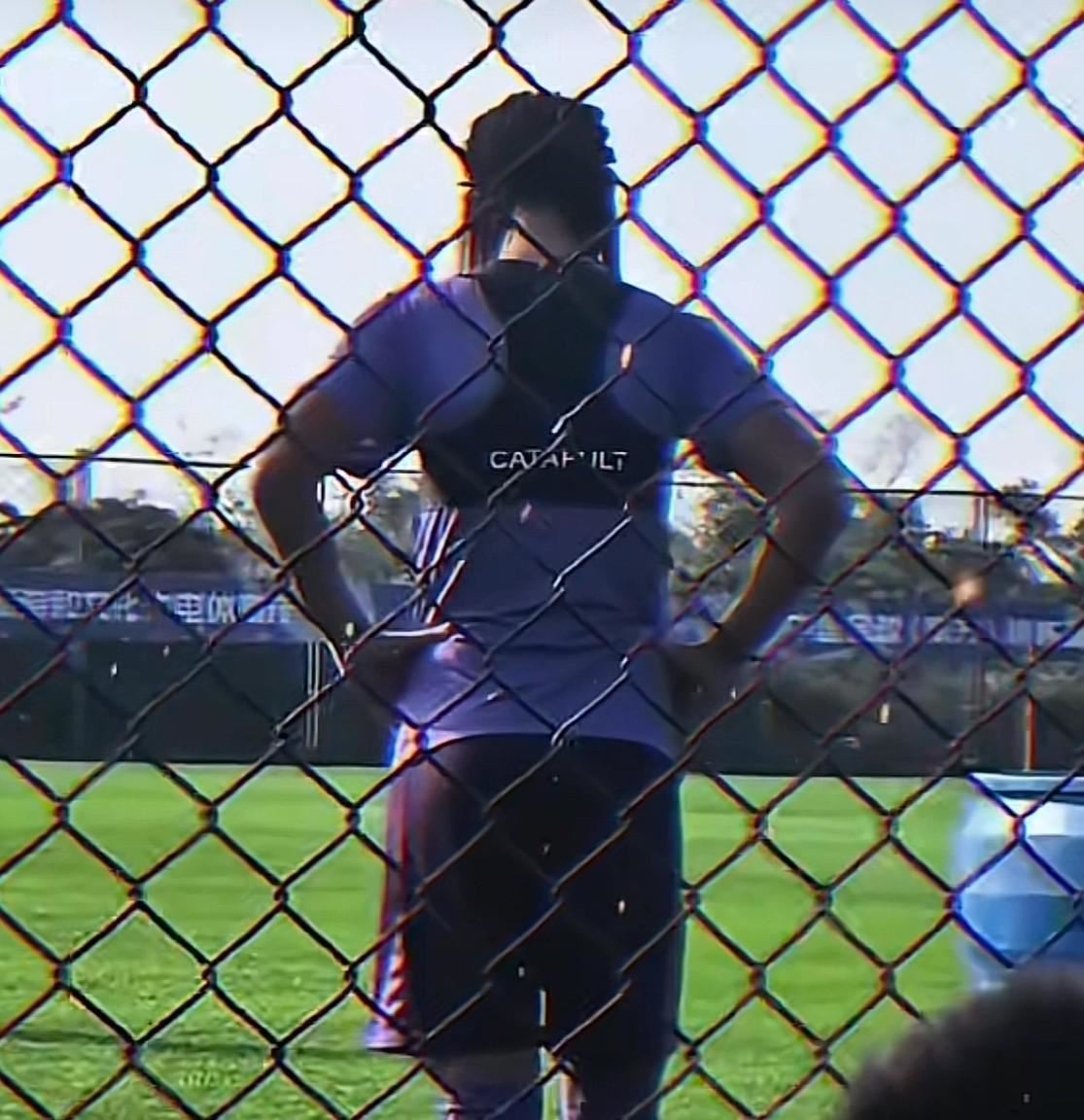  津媒：两位彝族小将日火瓦体和乃博宁林到津门虎队试训