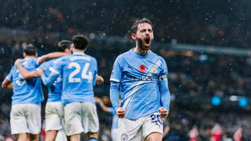 达成新里程碑，B席完成曼城436次出场并居队史第10