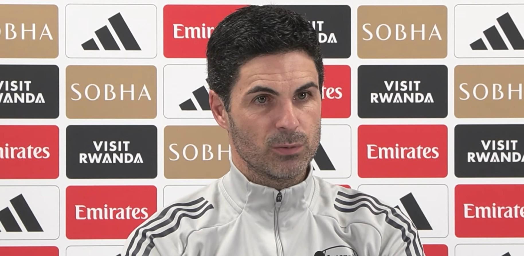 阿尔特塔：祝默特萨克下一站一切顺利；我们的目标是赢下重要奖杯