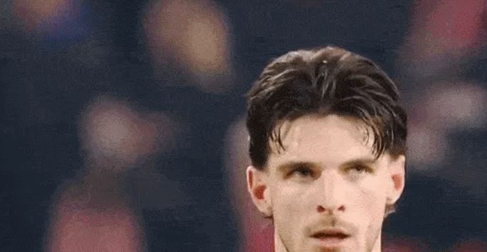 赖斯战平森林后自言自语爆粗：他X的 每一次都是这样