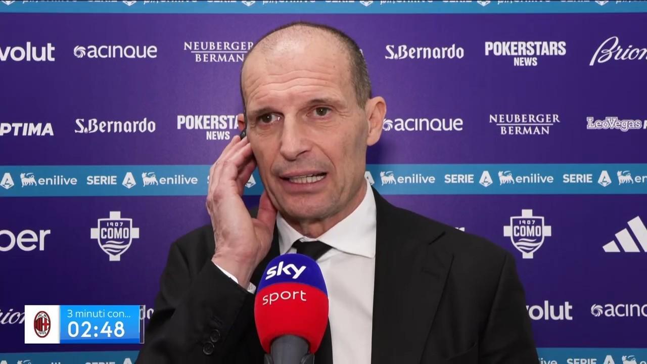 阿莱格里：有的球员值1亿有的值100万，让1亿的上就是容易赢