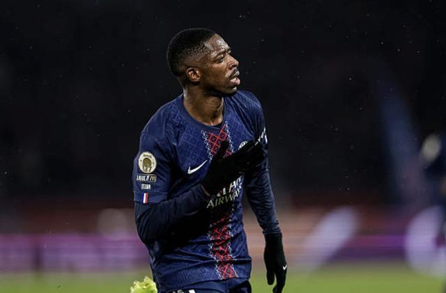  登贝莱：第二球？本想停球后立即射门但没控好球临时换的左脚