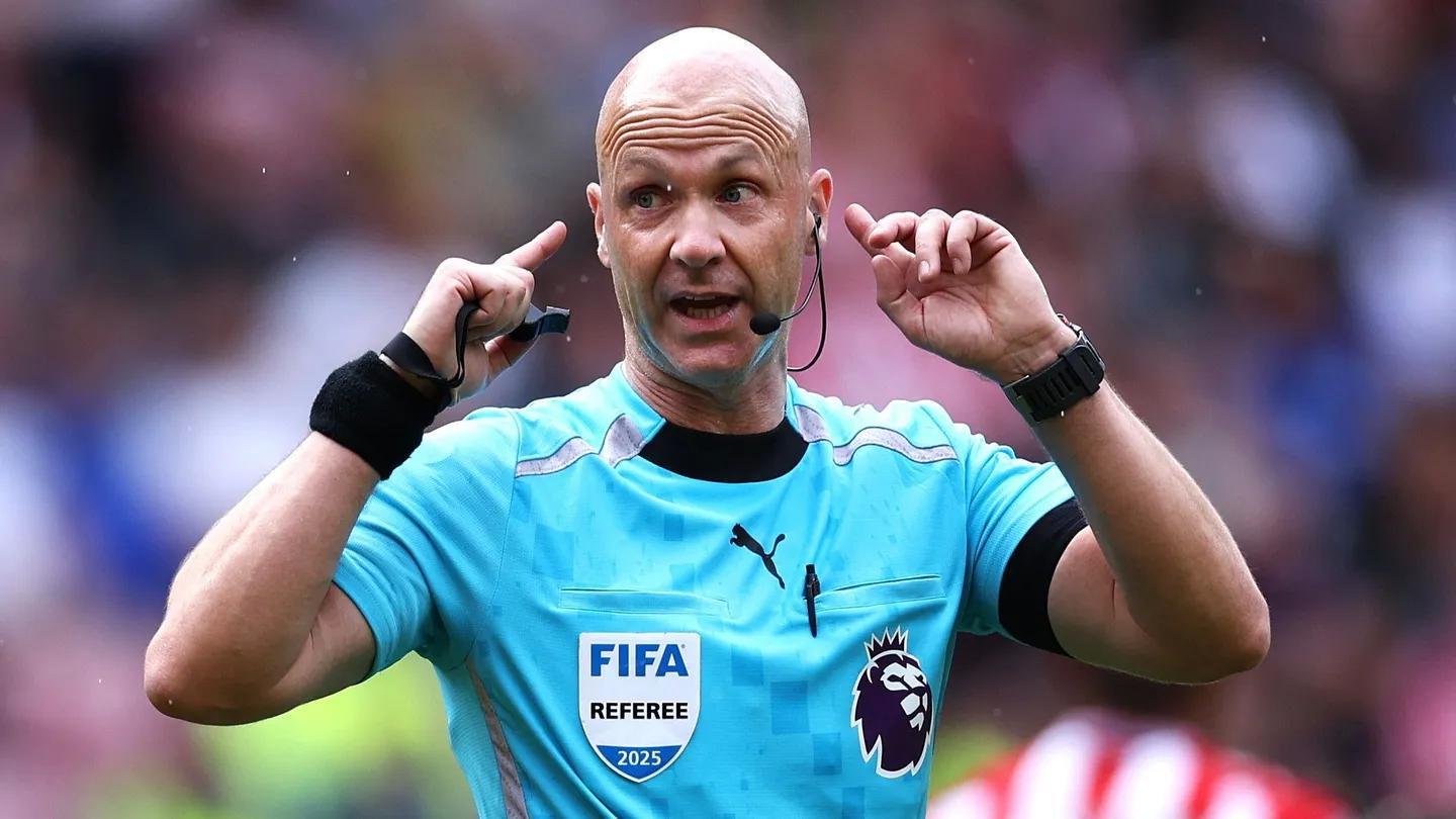  官方：英格兰名哨安东尼-泰勒将执法巴黎欧冠客战葡体