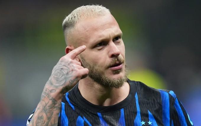 都体:国米打算在2月推进续约迪马尔科,目前阿森纳在关注他