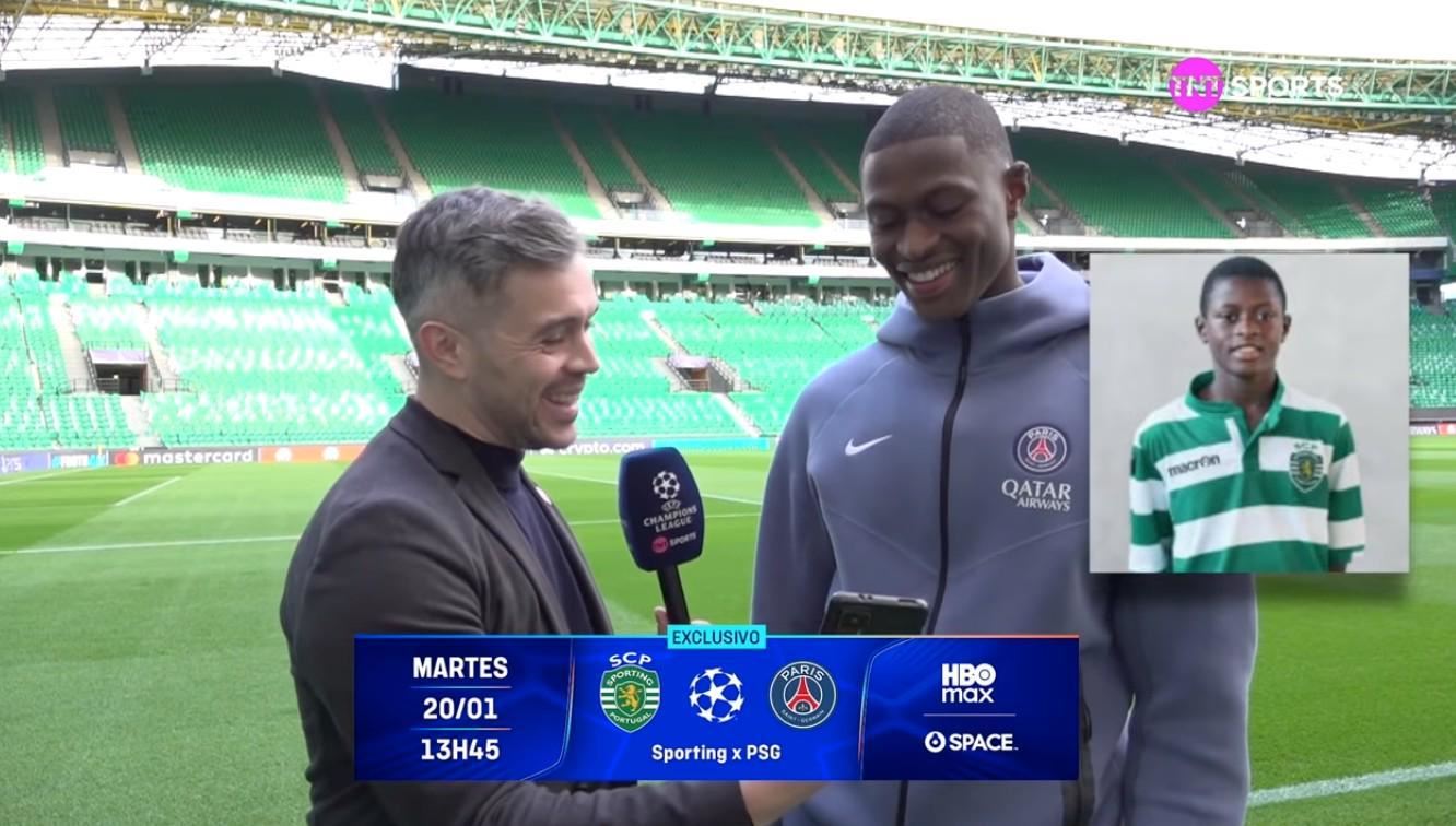 努诺-门德斯：对阵葡体非常特别，很遗憾明天穿不了葡体球衣