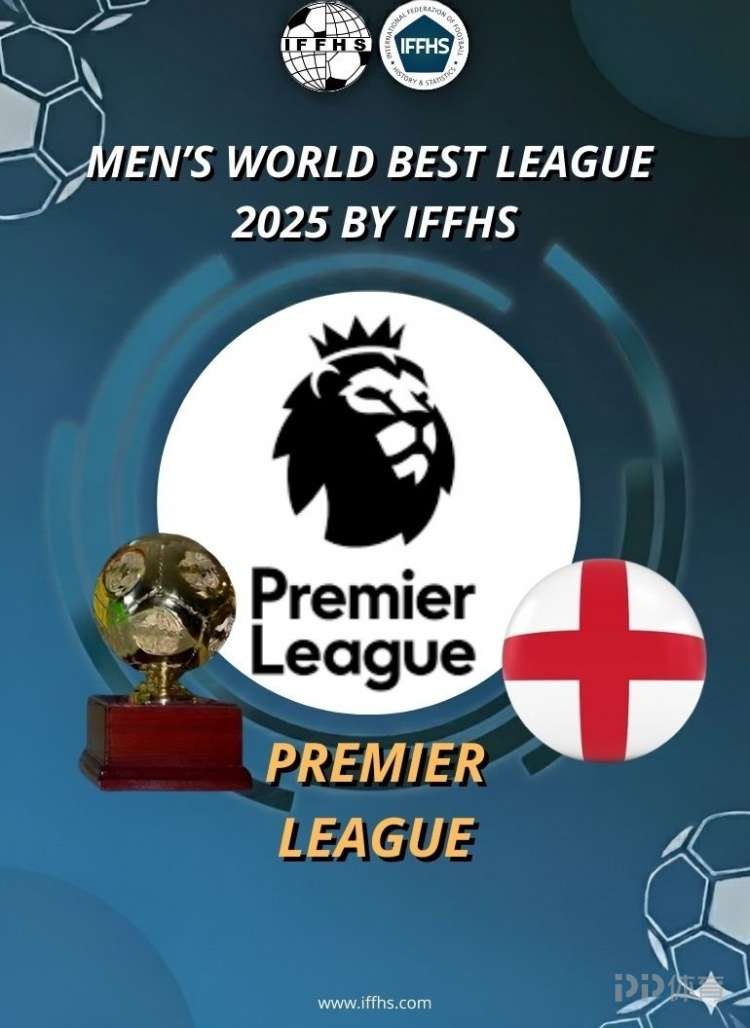 IFFHS2025年全球联赛排名：英超西甲前二 中超第52