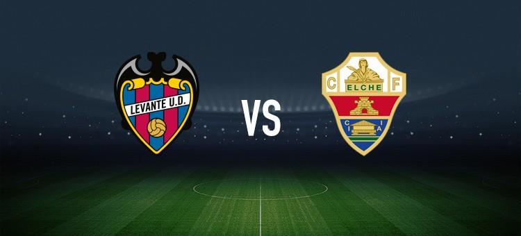 莱万特vs埃尔切：马修-瑞安、阿德里安-德拉富恩特首发，伊尼亚基-佩尼亚、佩德罗萨出战