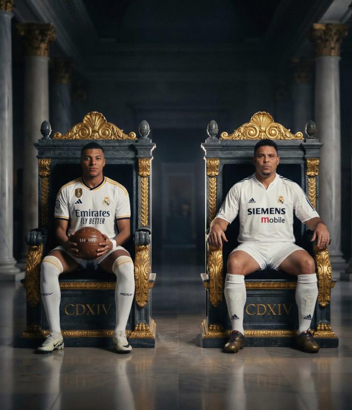 多家媒体统计:548场414球,姆巴佩追平大罗职业生涯总进球数