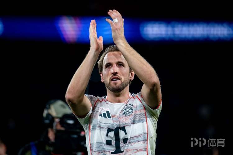 凯恩本赛季各项赛事29场34球 平均每62分钟参与一球