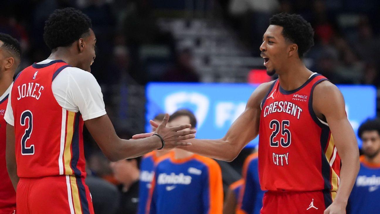 记者：鹈鹕对琼斯和墨菲分别要价2首轮和3首轮+年轻人，勇士均有意