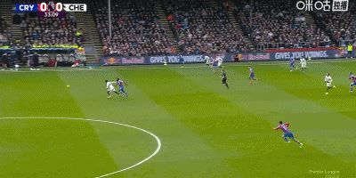 切尔西3-1十人水晶宫，埃斯特旺传射建功，佩德罗破门