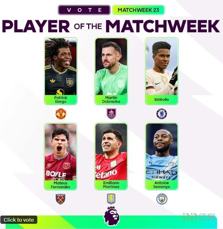 英超本轮最佳球员候选：埃斯特旺、塞梅尼奥、多尔古在列