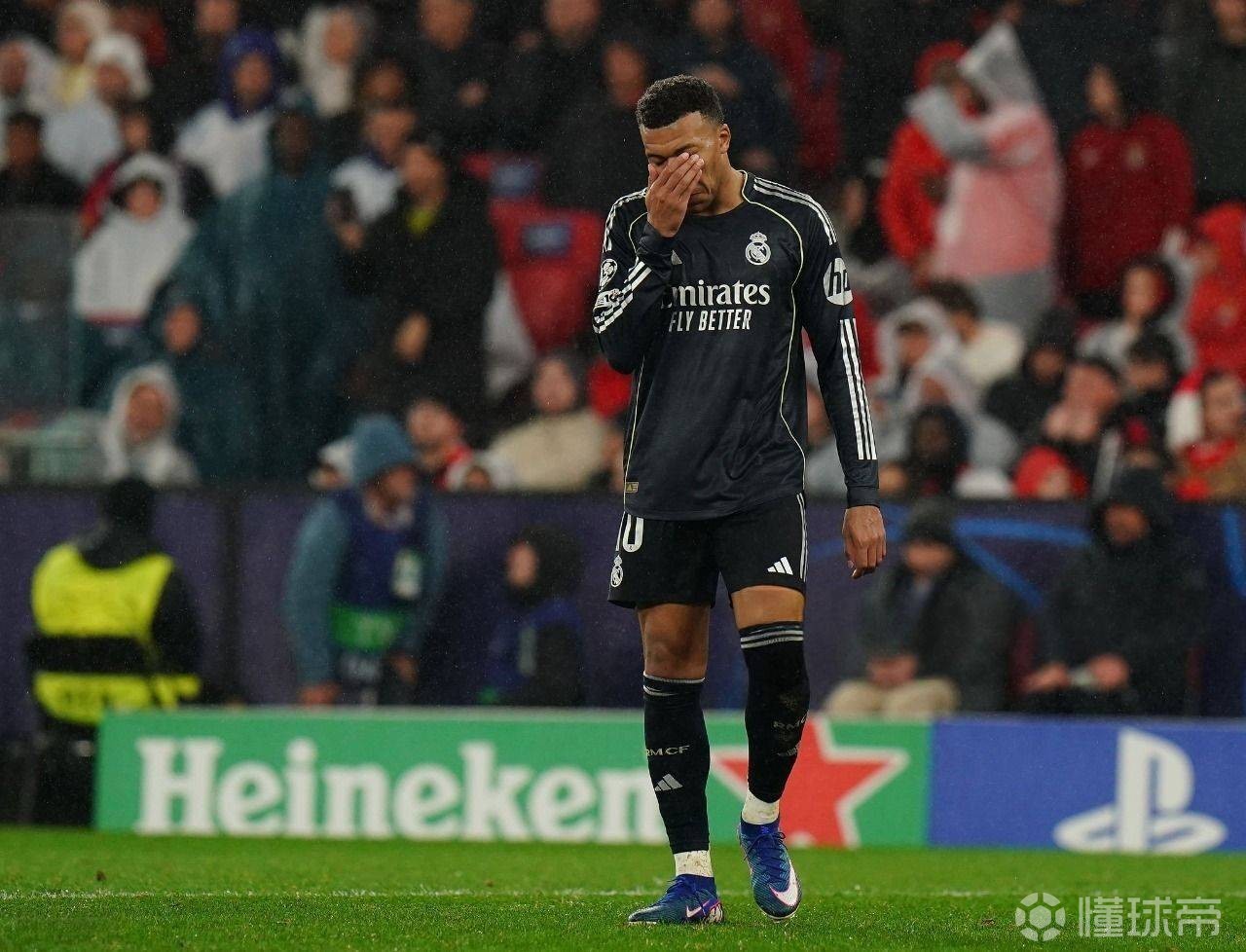 西甲五队欧冠16胜5平19负，输球场次比赢球场次还多