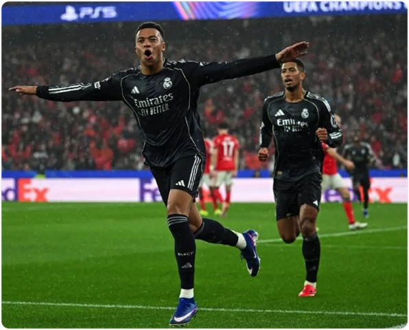 01月29日 欧冠第8轮 本菲卡vs皇家马德里 全场录像回放