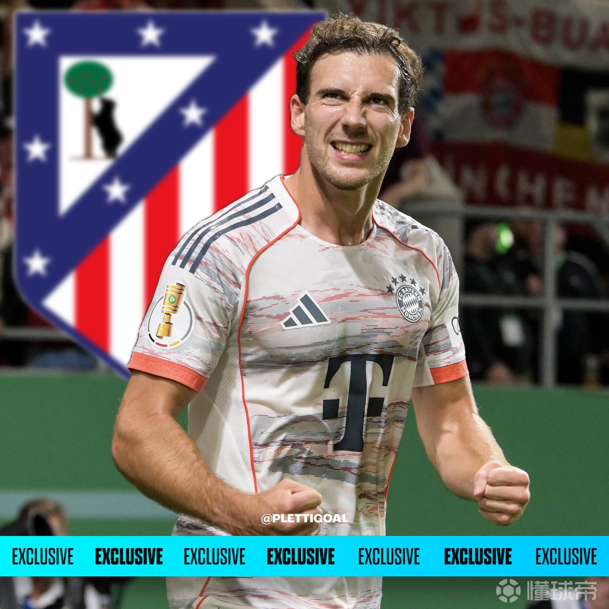  德天空：马竞想马上就签下格雷茨卡，预计球员24小时内做决定