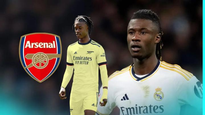  传闻：阿森纳和利物浦持续关注皇马中场卡马文加