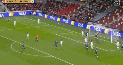 半场:阿森纳女足4-0拉巴特皇家武装女足,马里奥娜-卡尔登泰破门