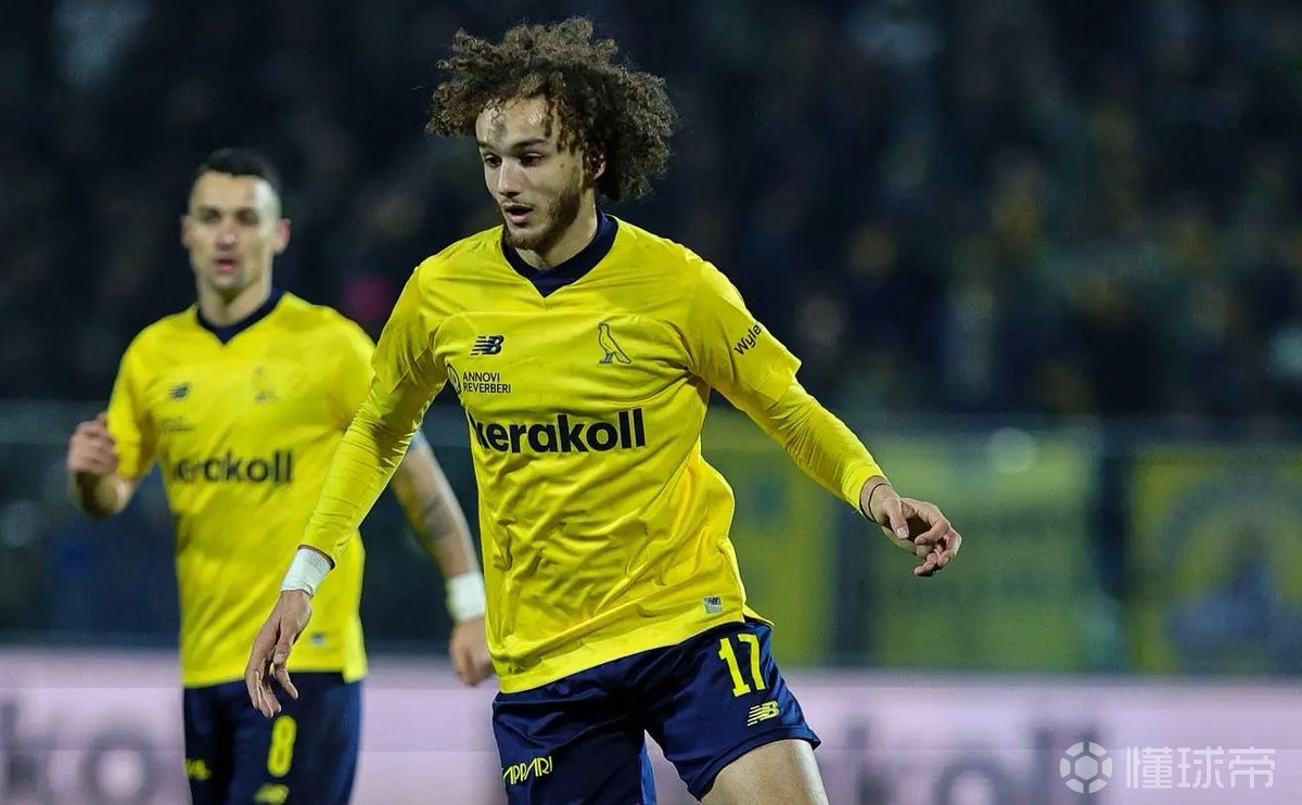 意媒：国米500万欧正式报价意乙摩德纳中场马索林