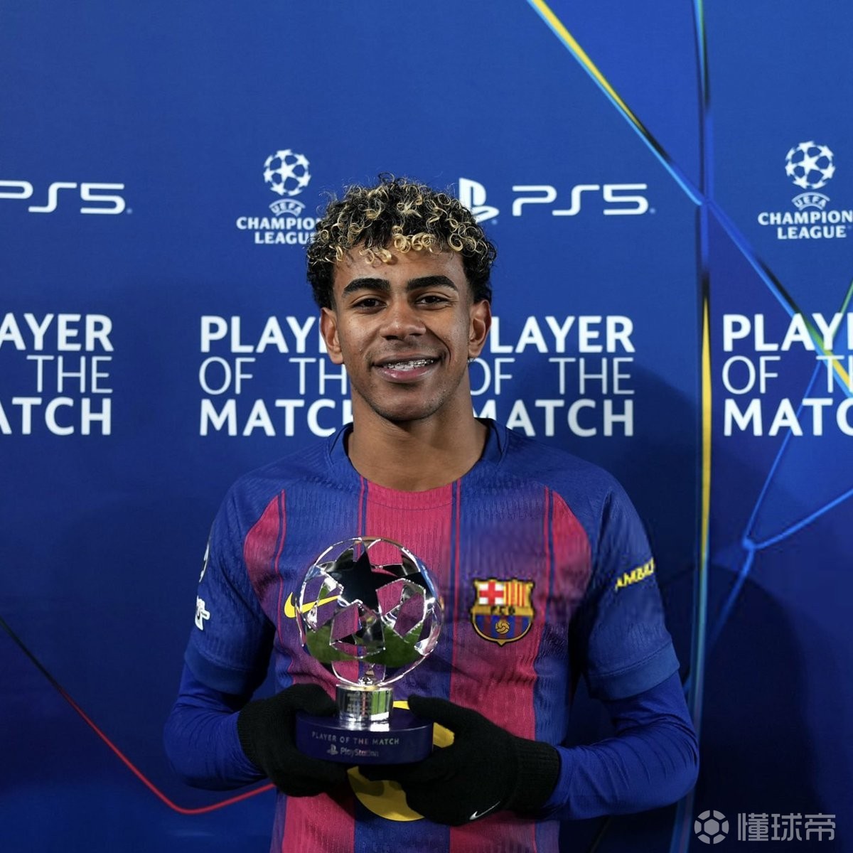 传射建功，亚马尔当选巴萨vs哥本哈根全场最佳球员