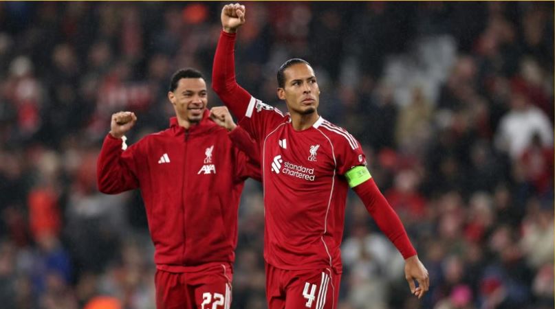  范戴克创纪录之夜：欧冠助攻帽子戏法助球队大胜