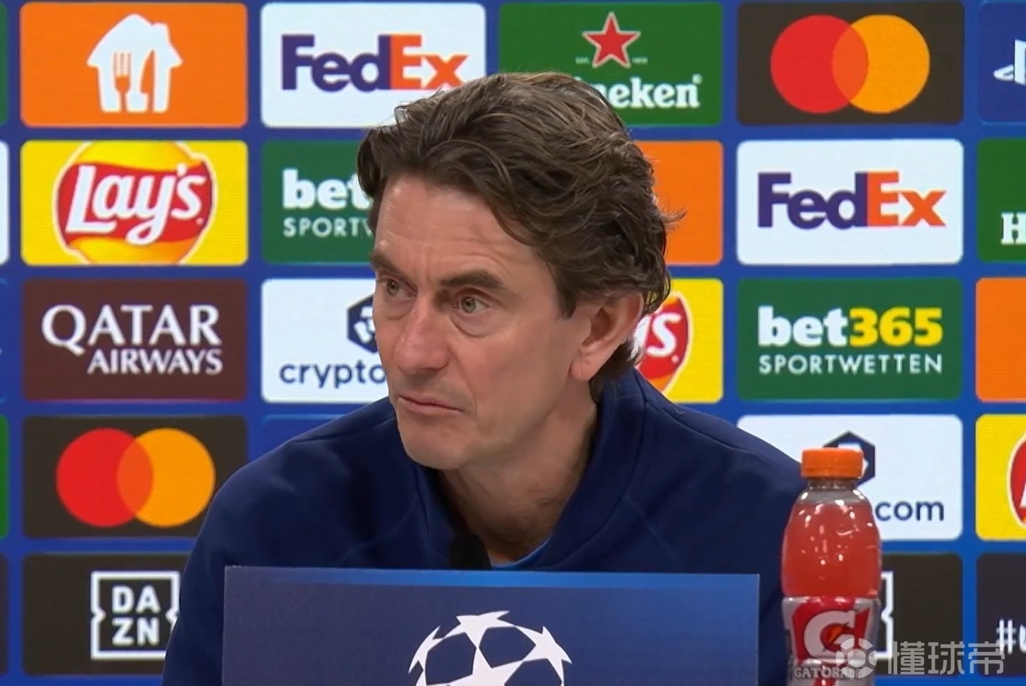 弗兰克:欧冠八强中有五支英超球队,这体现了英超的统治力