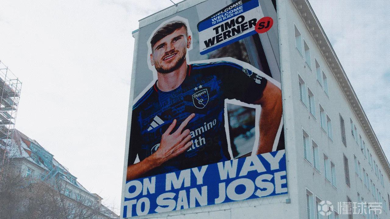 官方：莱比锡29岁前锋维尔纳加盟圣何塞地震，签约至2028年6月