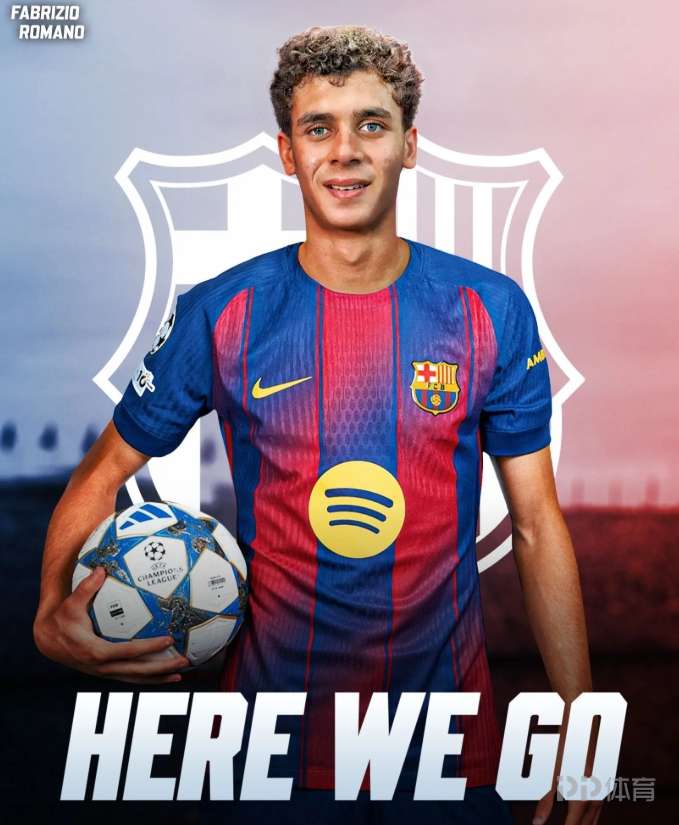 HWG！罗马诺：18岁哈姆扎-阿卜杜勒卡里姆租借加盟巴萨