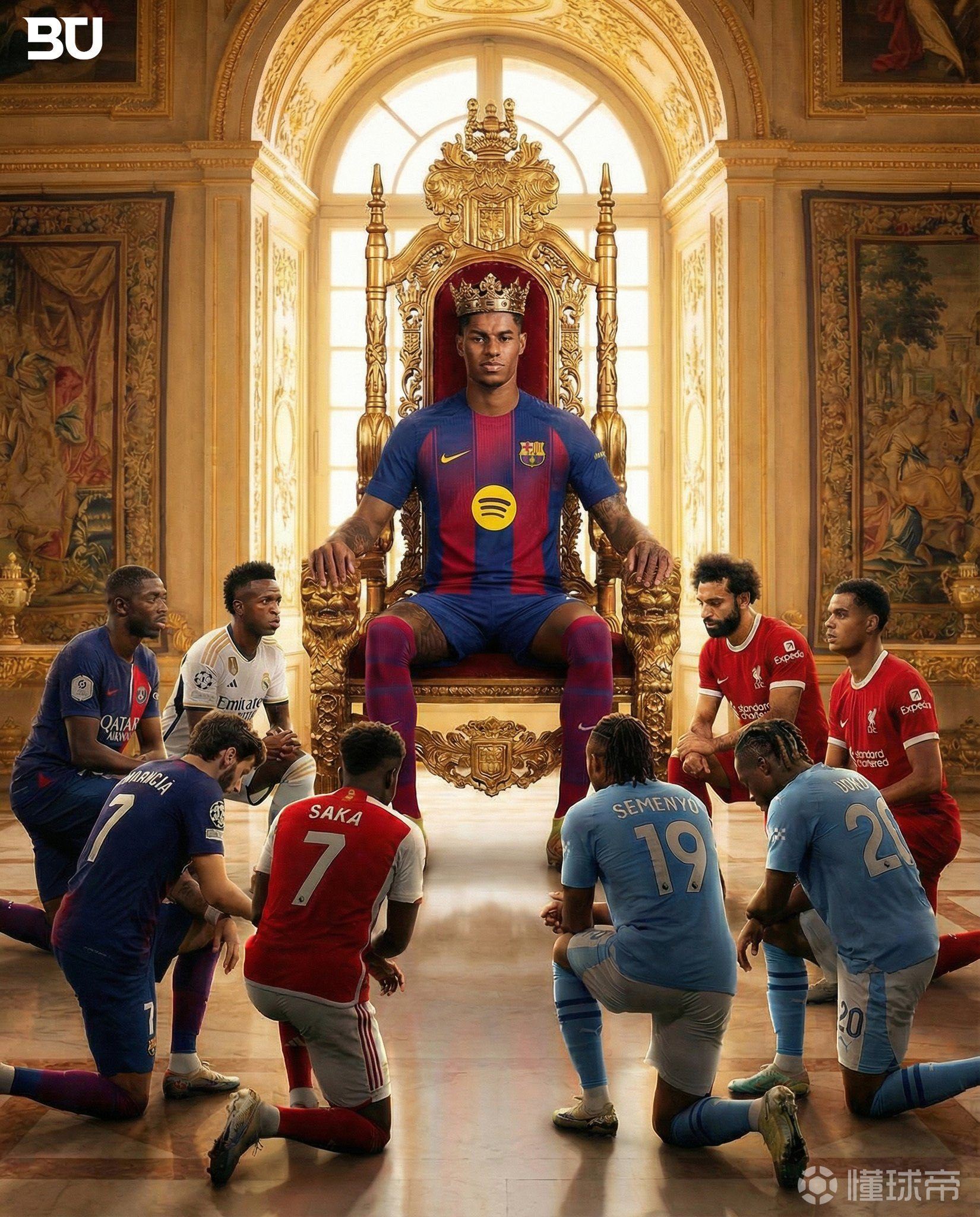 拉什福德本赛季已贡献18个进球+助攻