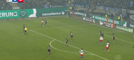 第53分钟,迈克尔布伦西斯助攻武什科维奇破门,汉堡2-2拜仁