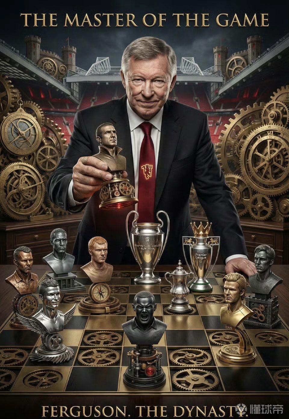  曼联几位主帅的排兵布阵