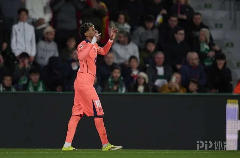 亚马尔近5场4球2助！9次创造重大机会 28次关键传球