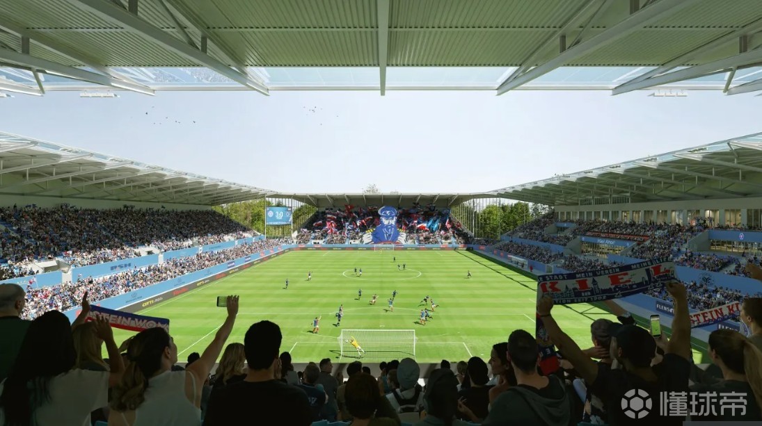 荷尔斯泰因基尔将耗资6500万英镑翻新主场，容量增加50%