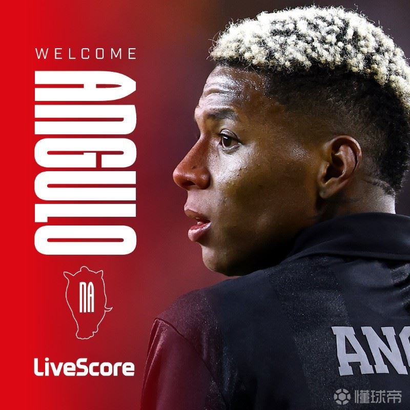 官方：桑德兰签下安德莱赫特边锋安古洛；据悉转会费1750万镑