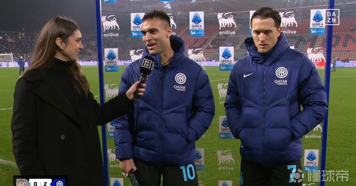 劳塔罗：全场最佳奖杯送给我过生日的女儿；要为爆竹事件道歉