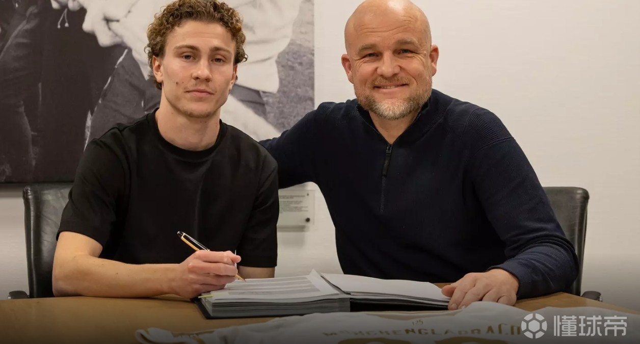 官方：门兴租借马尔默中场胡戈-博林，含买断选项