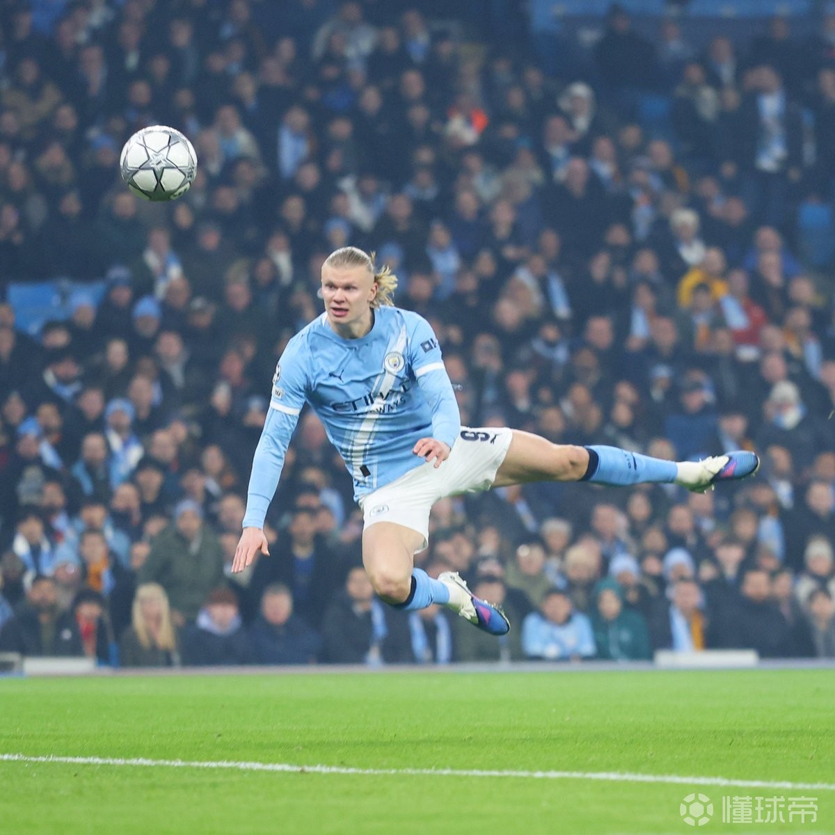 哈兰德结束5场进球荒，打入近10场比赛里首粒运动战进球