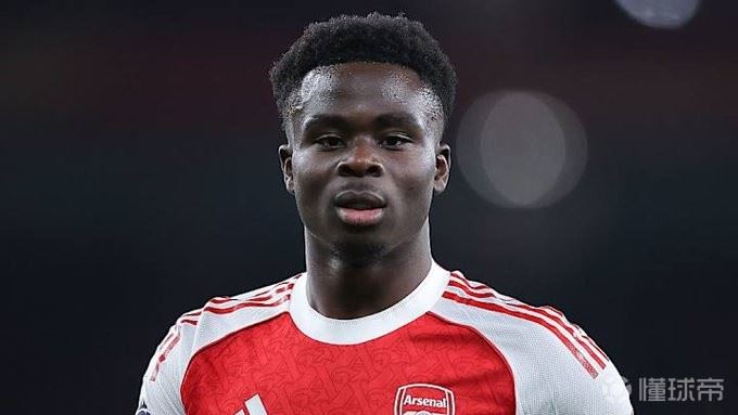 记者：萨卡将缺席对阵切尔西的联赛杯半决赛次回合比赛