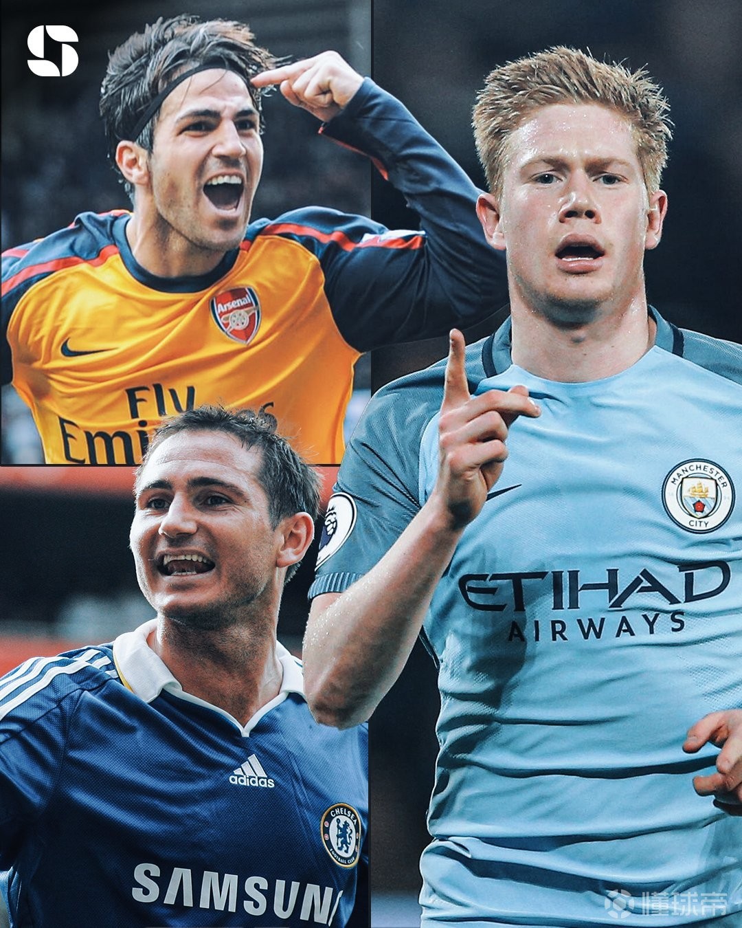 英超00年以来历年助攻王：德布劳内、亨利单赛季20次助攻最高