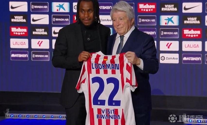 官方：马竞新援卢克曼将会身穿22号球衣