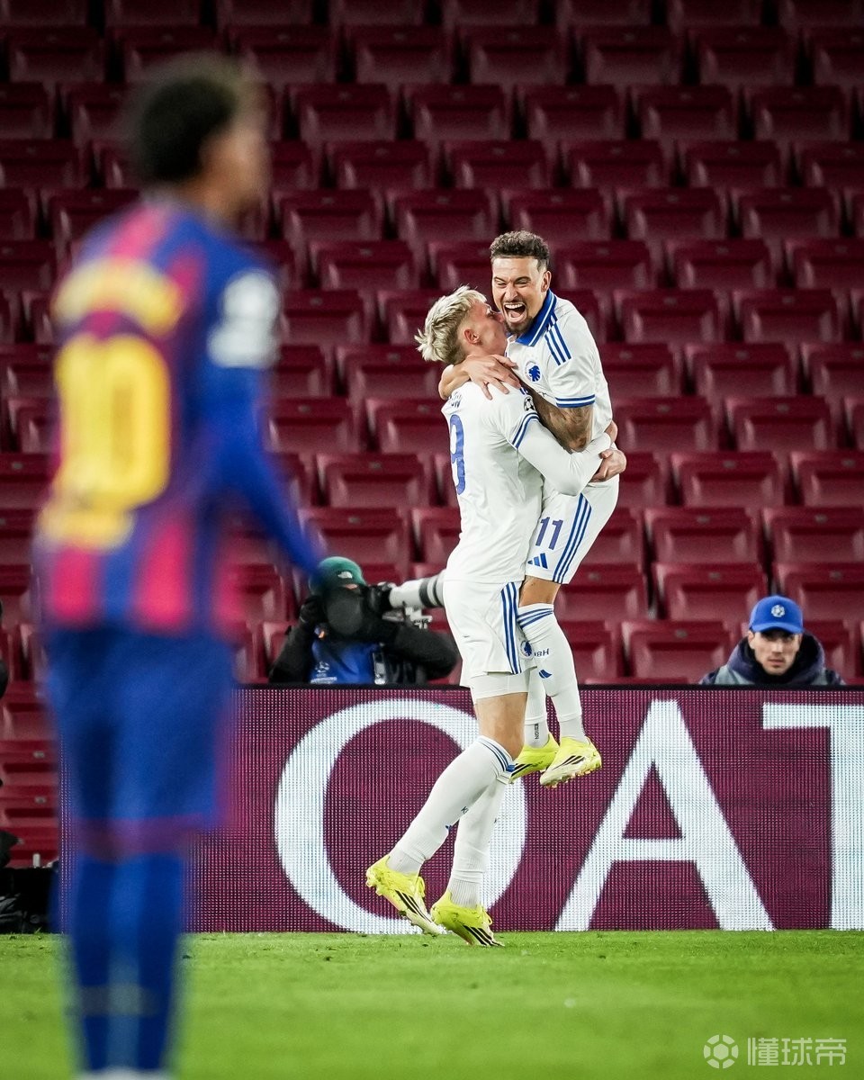 巴萨连续11场欧冠都有丢球，刷新队史纪录