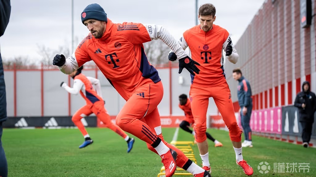拜仁官方：凯恩已经能够参加部分训练，诺伊尔因肠胃不适缺席