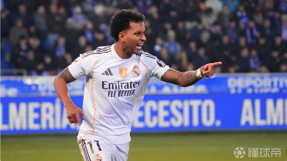 皇马官方：罗德里戈右腿腘绳肌肌腱炎；据悉将缺阵10天