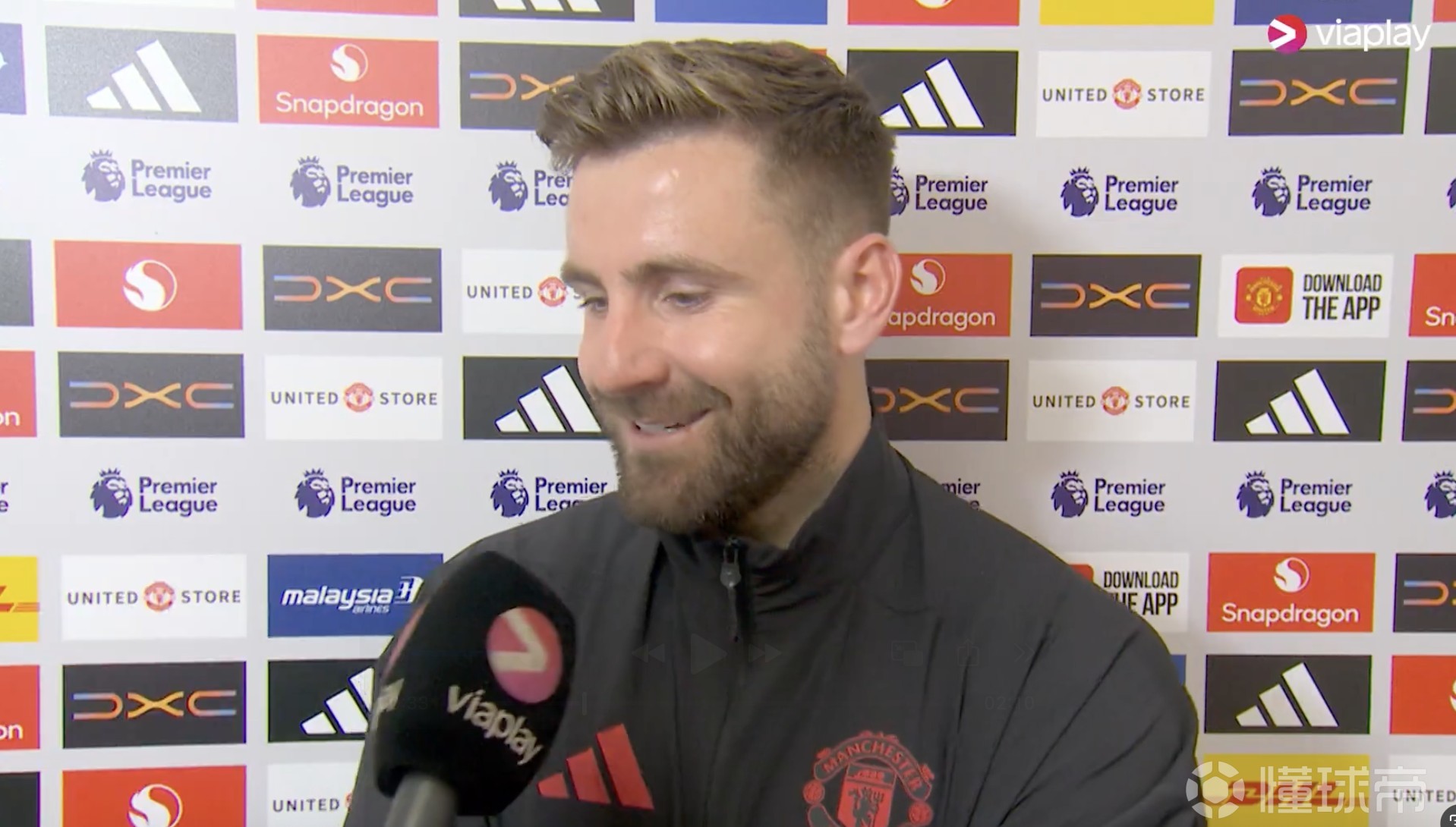 卢克-肖：我们还不能松开油门；欧冠资格当然是我们的目标